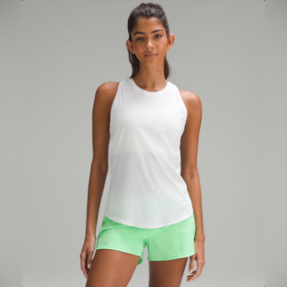 Nulux Slim-Fit Tank Top in White [lululemon]